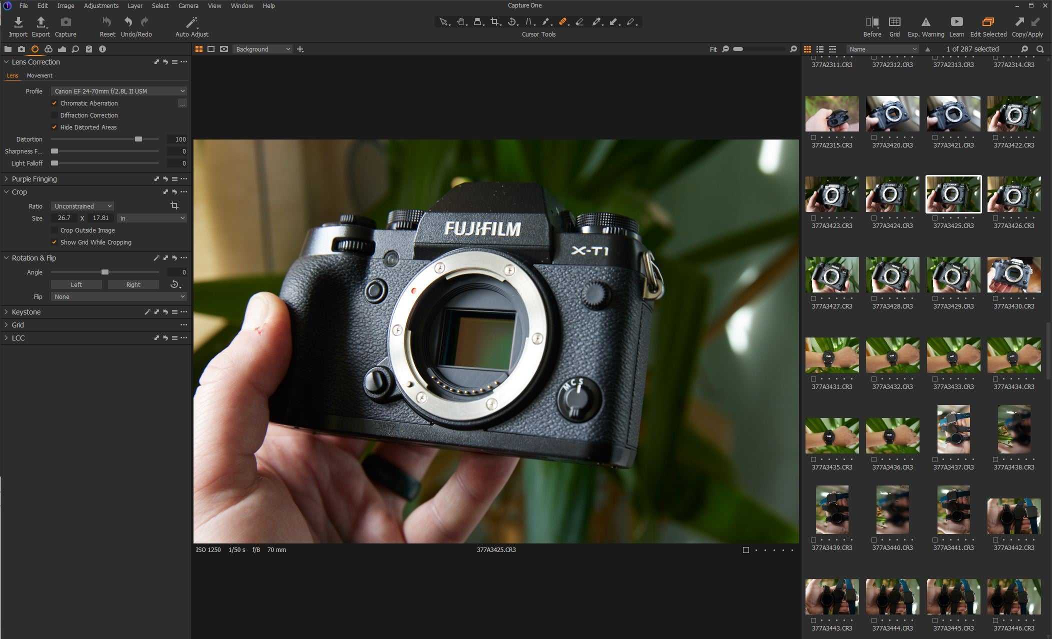 Capture one for sony: how it works