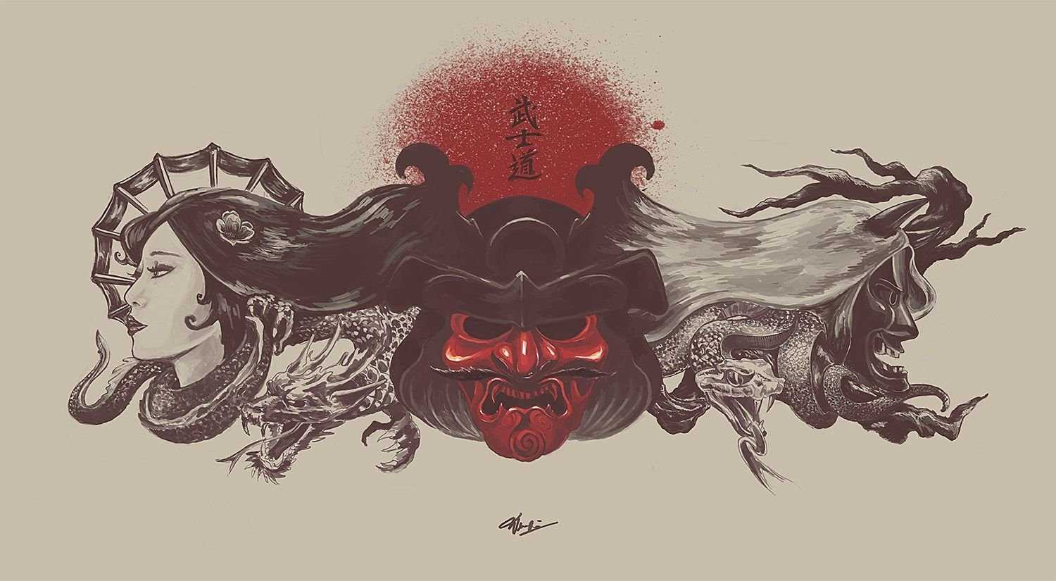 19 самых опасных японских демонов и их значение / история | thpanorama - сделайте себя лучше уже сегодня!