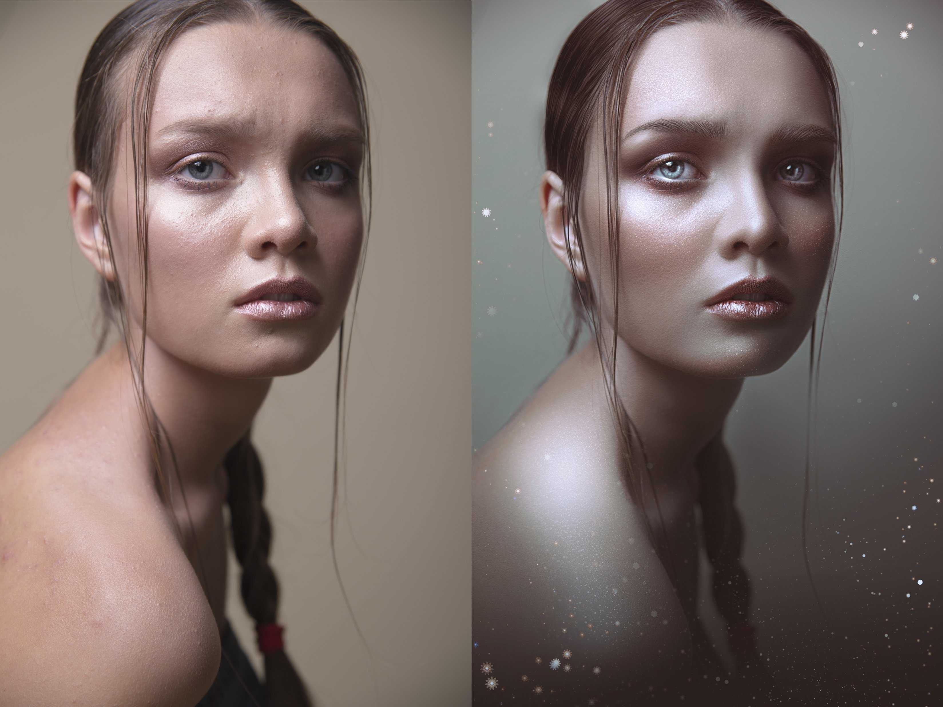 Обработка портрета в lightroom | photoshop советы