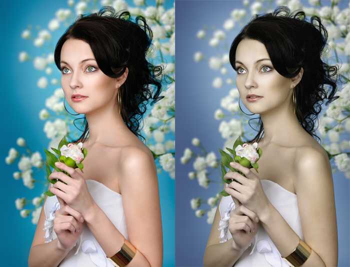 Как изменить цвет волос в photoshop