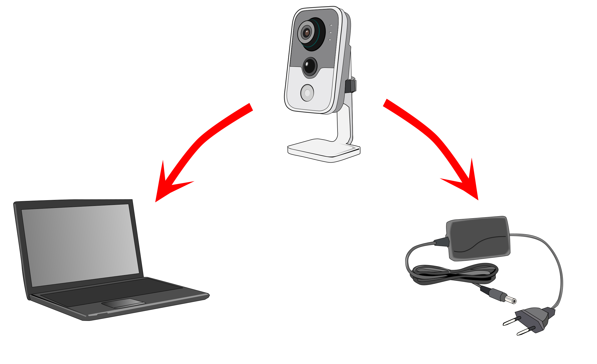 Как подключить вай-фай камеру видеонаблюдения к компьютеру пошагово