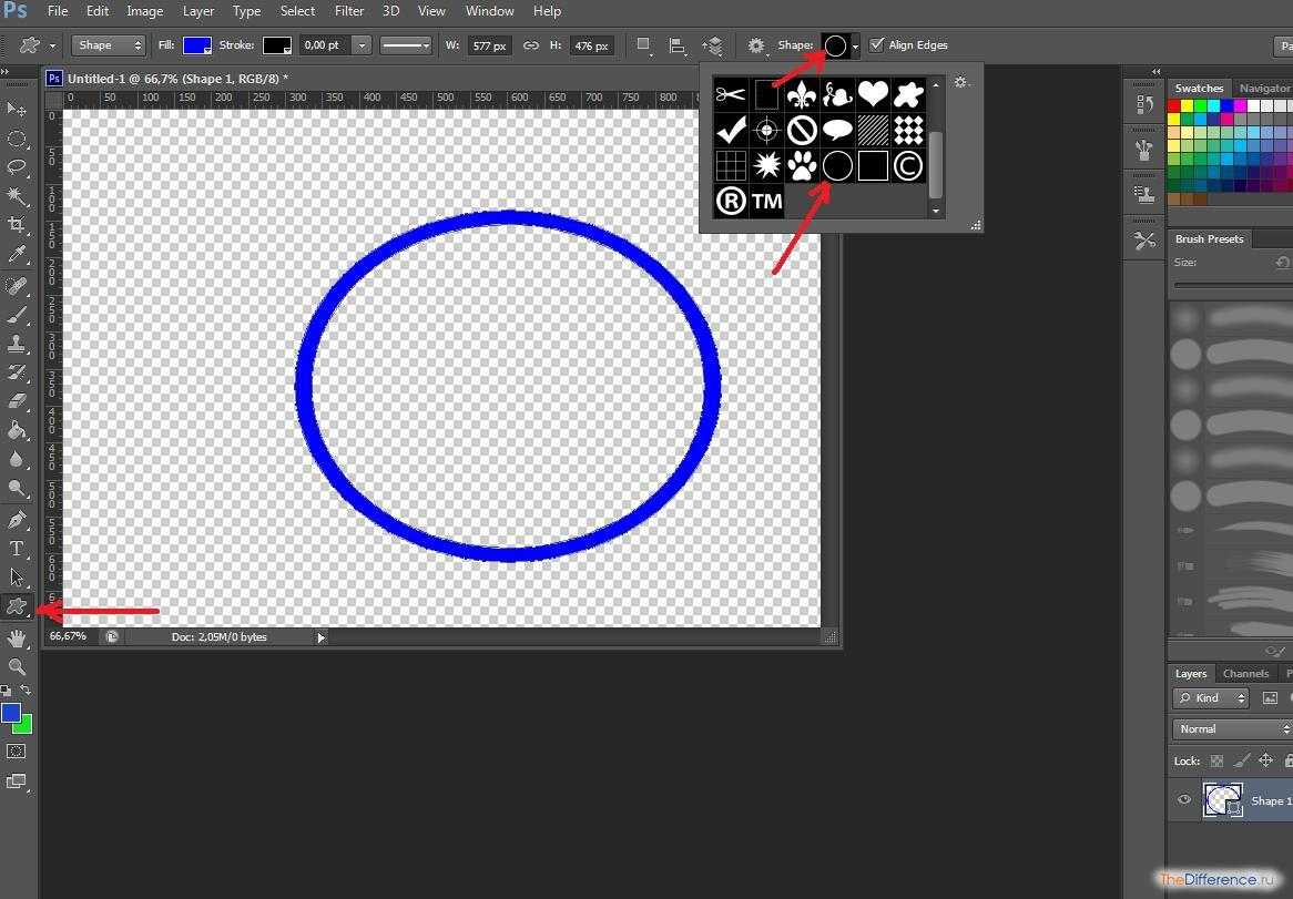 Как сделать форму в фотошопе. Фигуры для Photoshop. Вырезать фотографию кругом. Обводка овал. Как сделать фигуру в фотошопе.